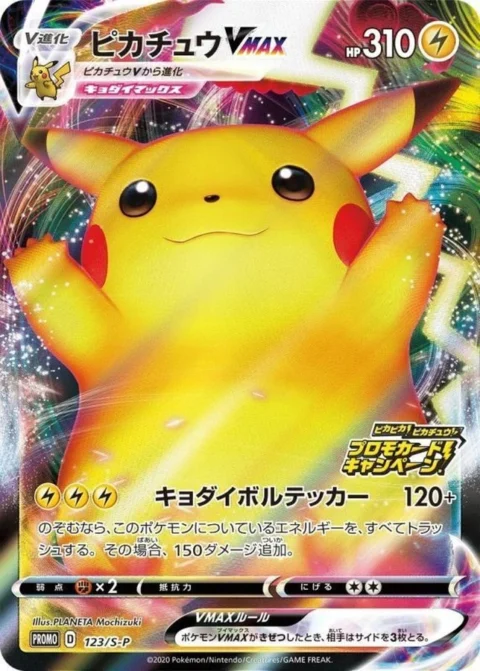PSA10 Pikachu VMAX 123/S-P PROMO