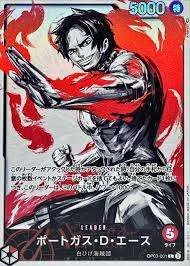 PSA10 Portgas D Ace L-P [OP03-001] (Booster Pack Formidable Enemy)