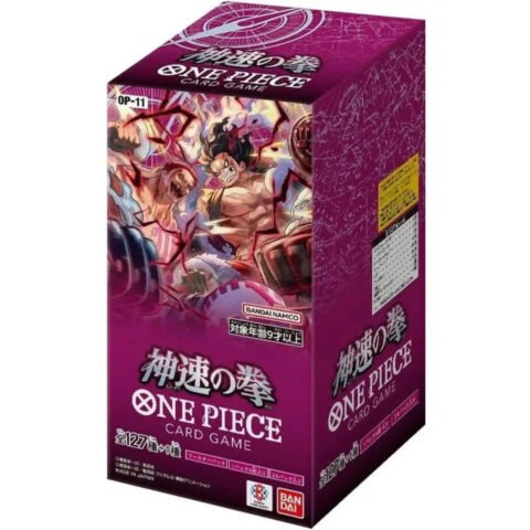 OP-11 A Fist of Divine Speed Japanese One Piece Booster Box