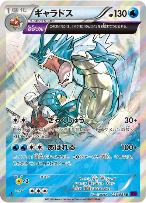 PSA10 Gyarados R [XY7 021/081](Expansion Pack “Bandit Ring”)