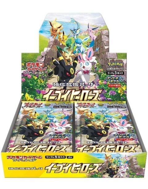 S6A-Eevee Heroes Japanese Pokemon Booster Box