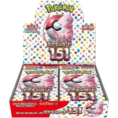 SV2A-Pokemon 151 Japanese Pokemon Booster Box