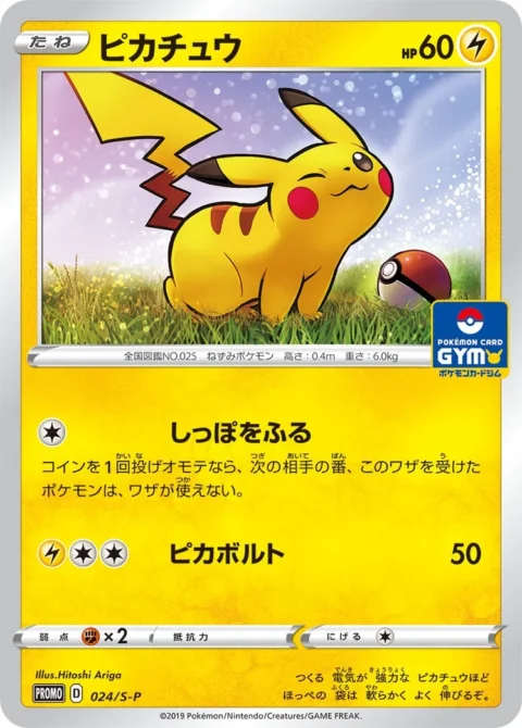 PSA10 Pikachu : PROMO P [S-P 024](Pokemon Card Game Sword & Shield Promo Card Pack “1st edition”)