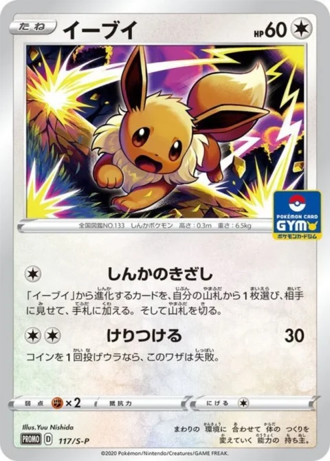 PSA10 Eevee : PROMO P [S-P 117](Pokemon Card Game Sword & Shield Promo Card Pack “4th edition”)