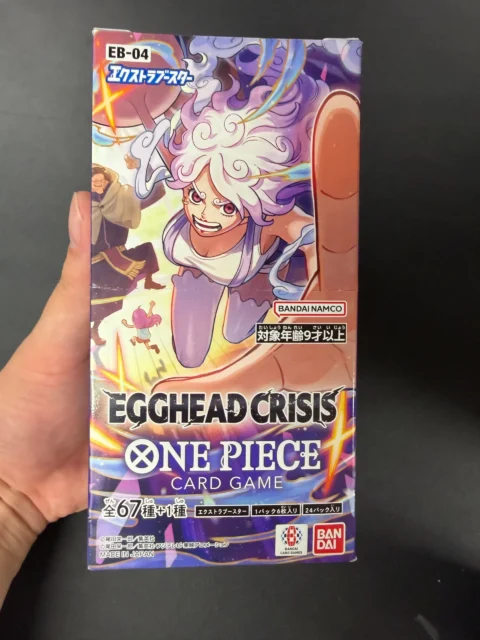 EB-04 Egghead Crisis Japanese One Piece Booster Box – Damaged Box