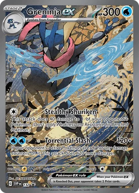 PSA10 Greninja ex P [SVP EN 132](Scarlet & Violet “Shrouded Fable Greninja ex Special Illustration Collection”)