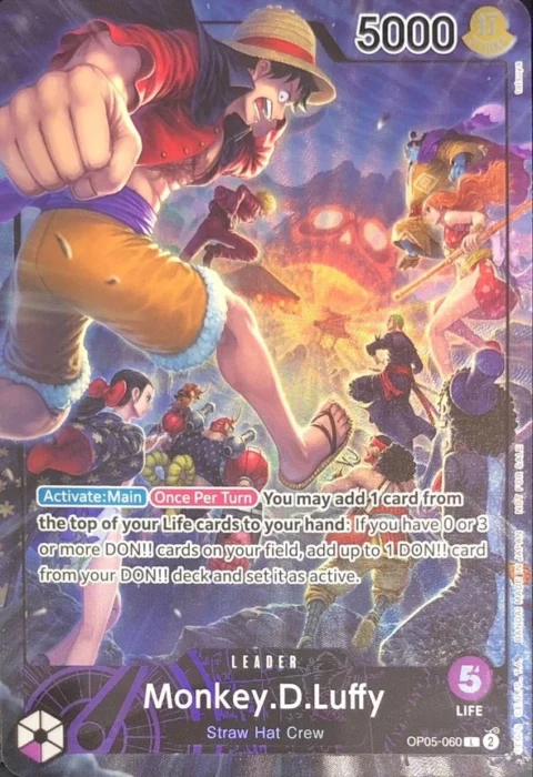 PSA10 Monkey.D.Luffy L [OP05-060] [EN](PSA Exclusive Collaboration Promo Card)