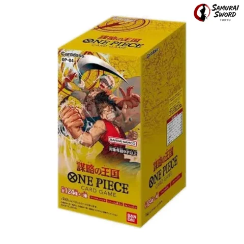 OP-04 Kingdoms of Intrigue Japanese One Piece Booster Box