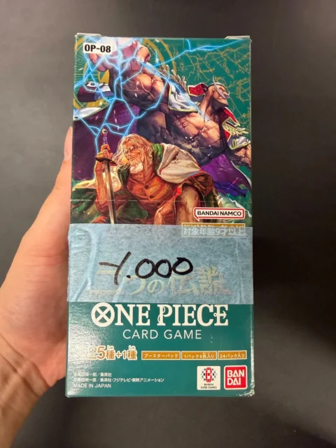 OP-08 Two Legends Japanese One Piece Booster Box – Damaged Box