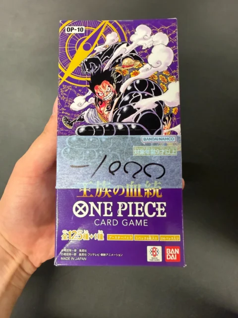 OP-10 Royal Blood Japanese One Piece Booster Box – Damaged Box