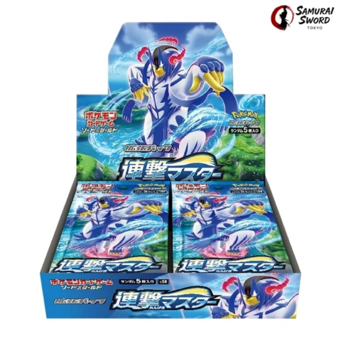 S5R-Rapid Strike Master Japanese Pokemon Booster Box