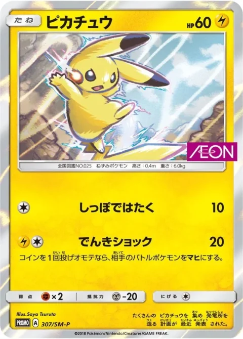 PSA10 Pikachu: PROMO[SM-P 307](SM-P Promotional cards)