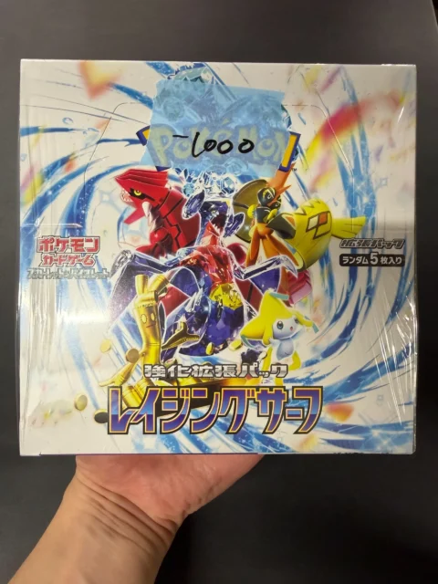 SV3A-Raging Surf Japanese Pokemon Booster Box – Damaged Box